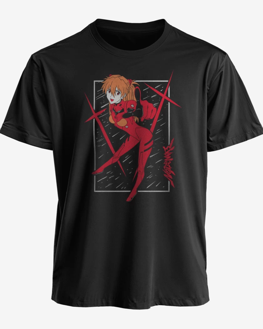 Polera Neon Genesis Asuka