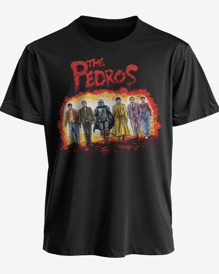 Polera premium Negro de Los Pedritos