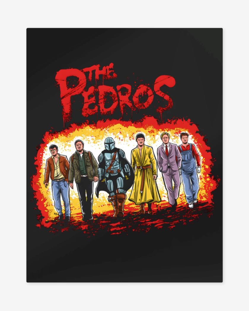 Print metalico Negro de Los Pedritos