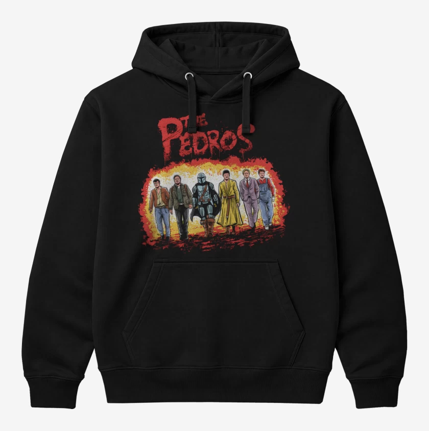 Polerón Canguro Negro de Los Pedritos