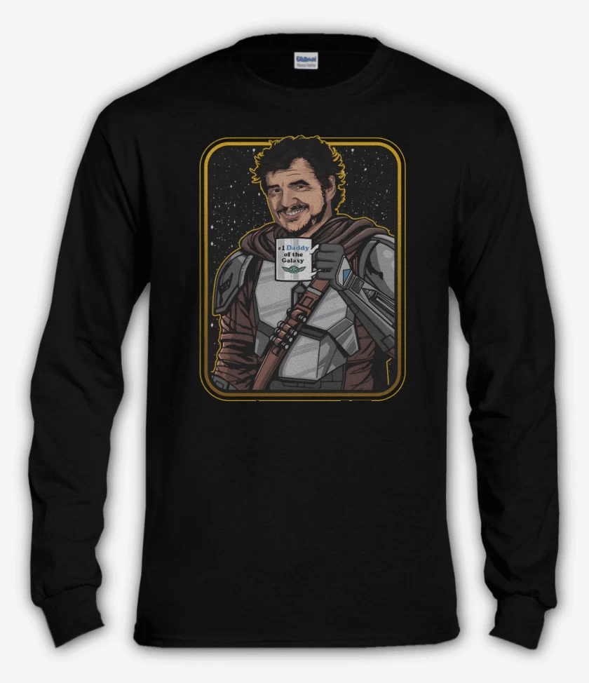 Polera manga larga Negro de Pascalorian