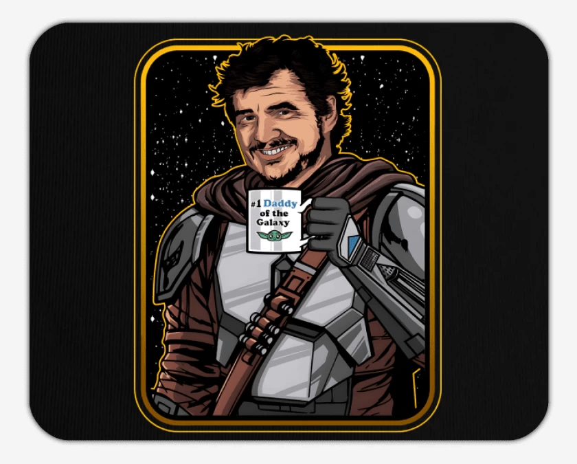 Mousepad Negro de Pascalorian