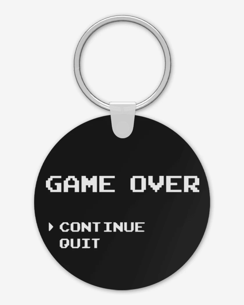 Llavero Game over