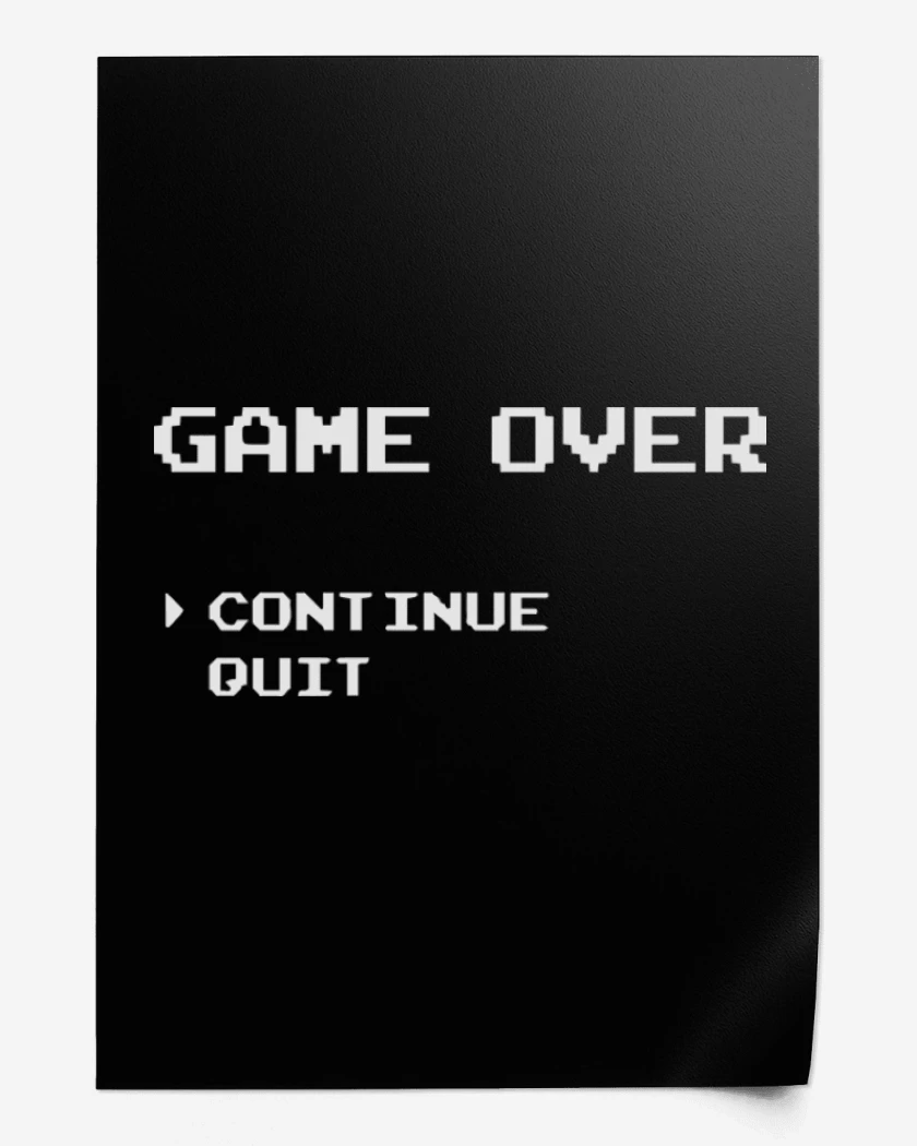 Print Game over