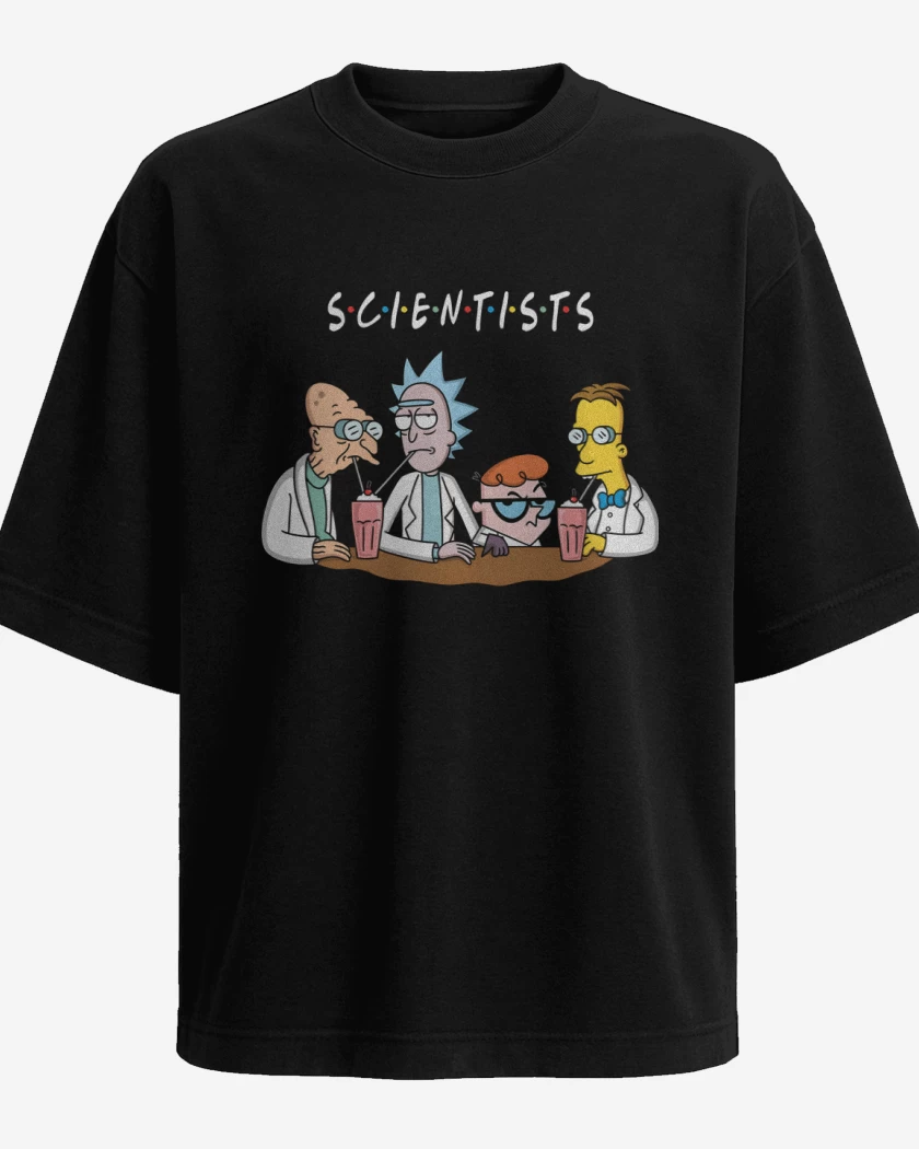 Polera Oversize Cientificos