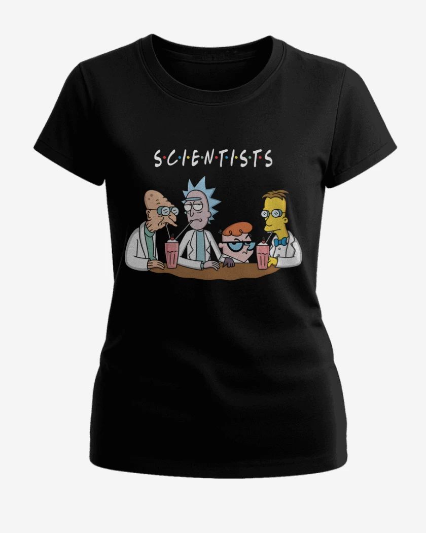 Polera de Mujer Negro de Cientificos