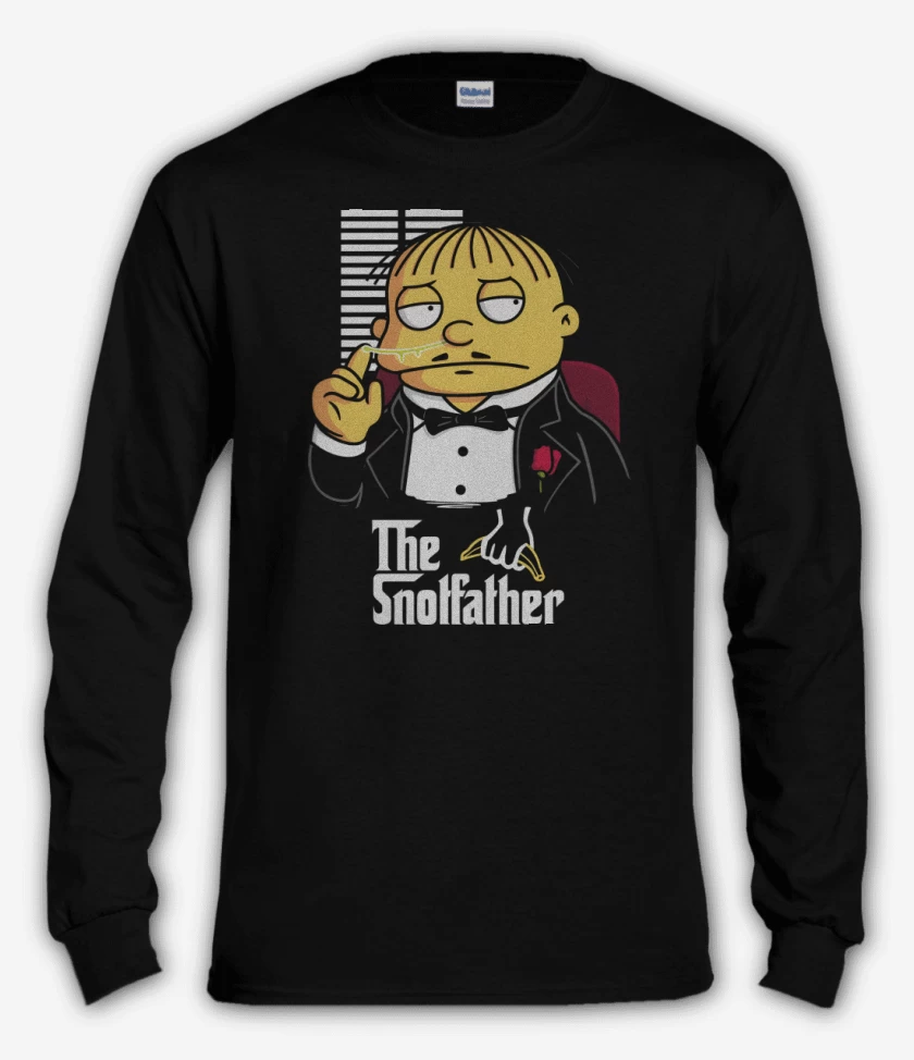 Polera manga larga Negro de El Ralphdrino