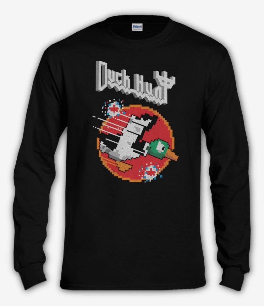 Polera manga larga Negro de Hunting for Vengeance
