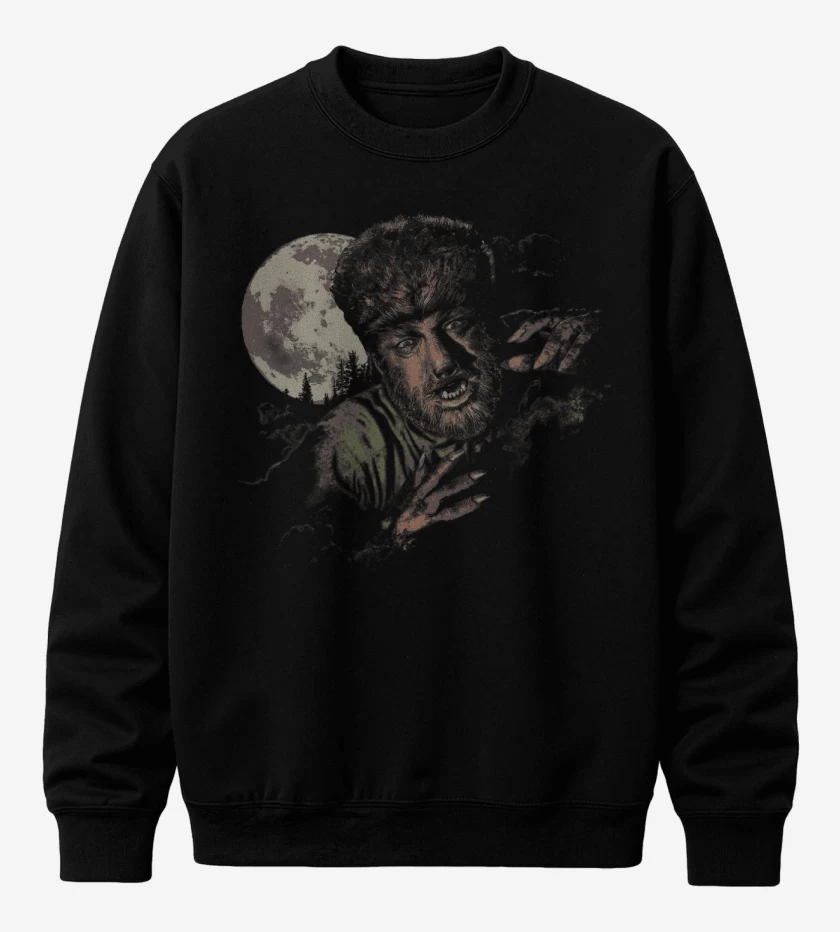 Poleron polo Negro de Hombre Lobo Classic