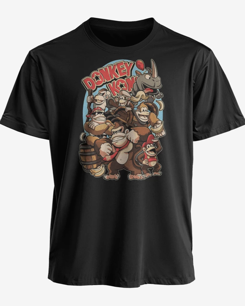 Polera premium Negro de Forever Donkey