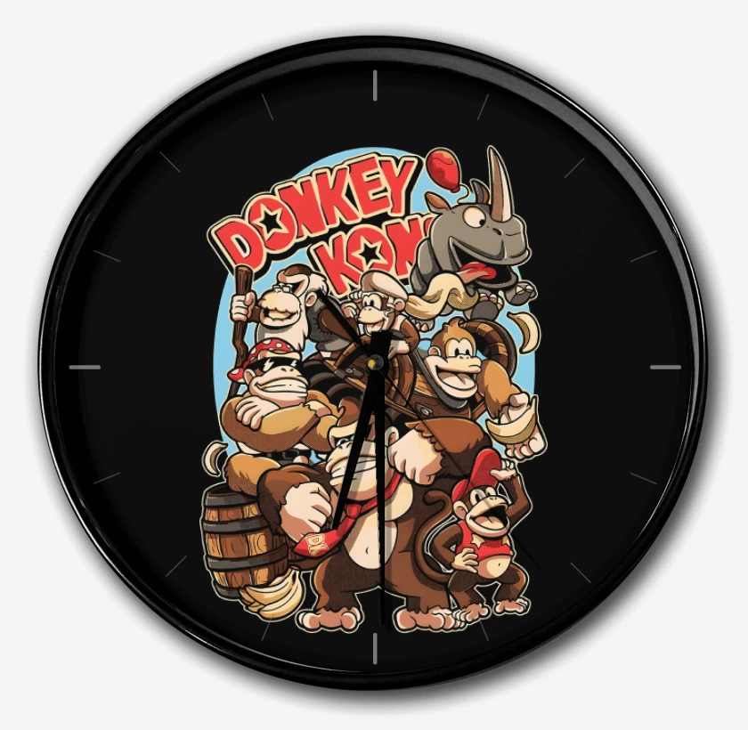 Reloj Negro de Forever Donkey