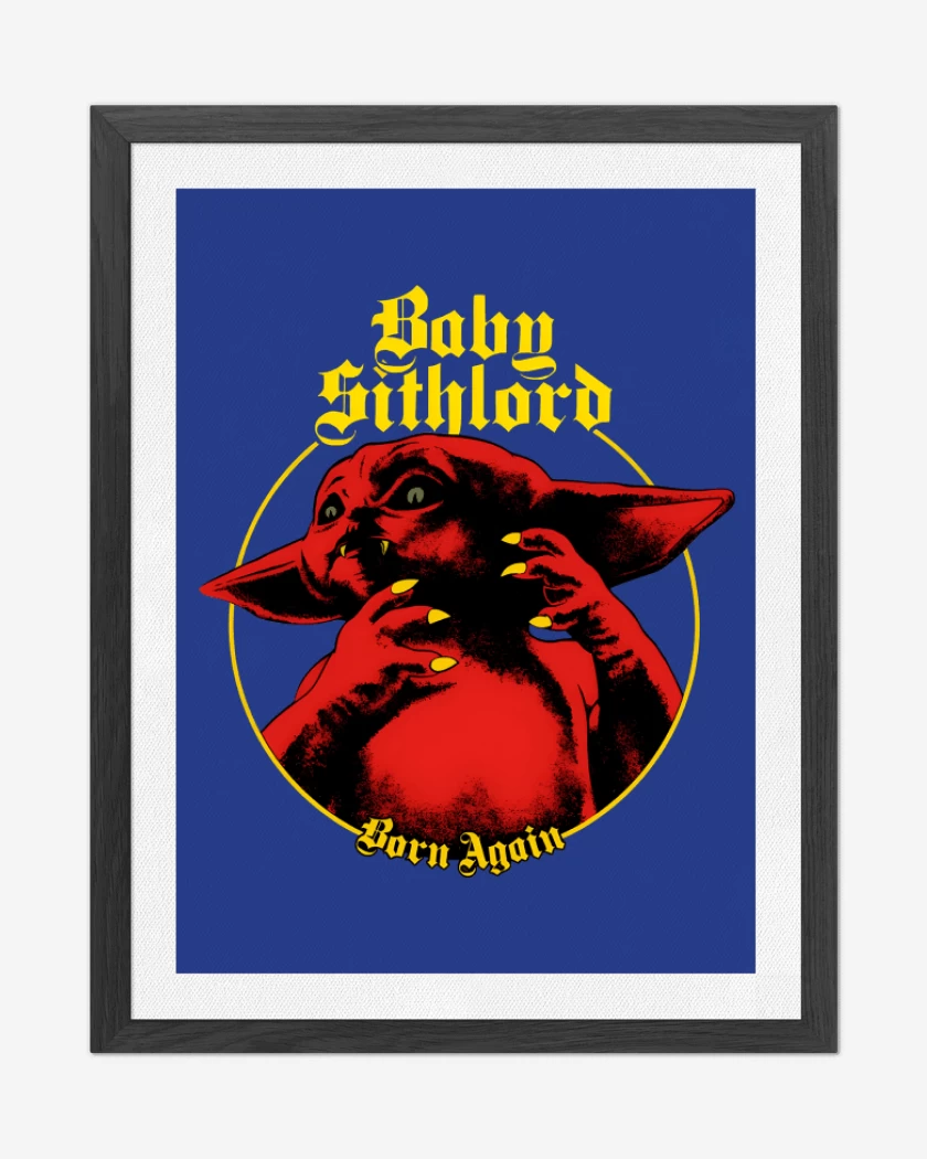 Cuadro decorativo Azul Rey de Born Sithlord