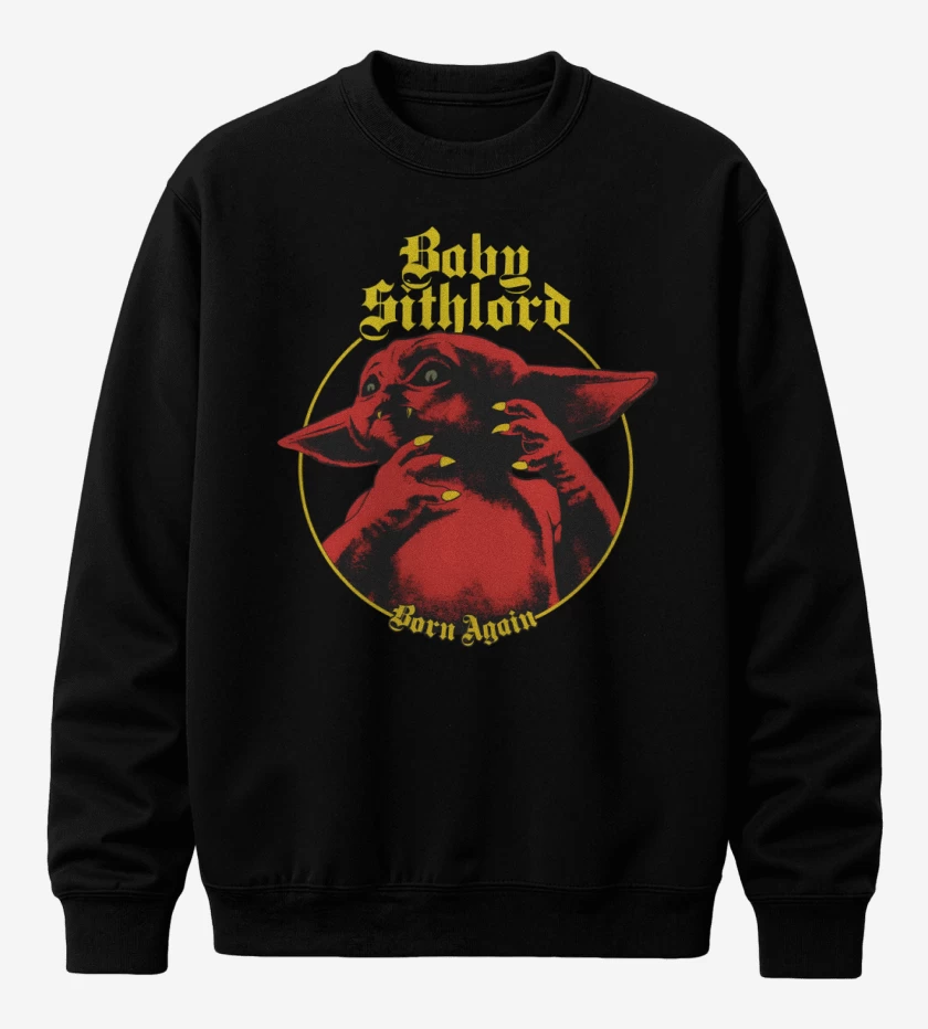 Poleron polo Negro de Born Sithlord