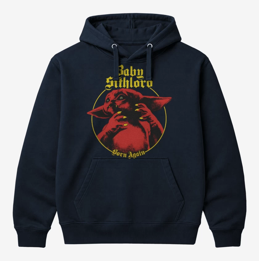 Polerón Canguro Azul Marino de Born Sithlord