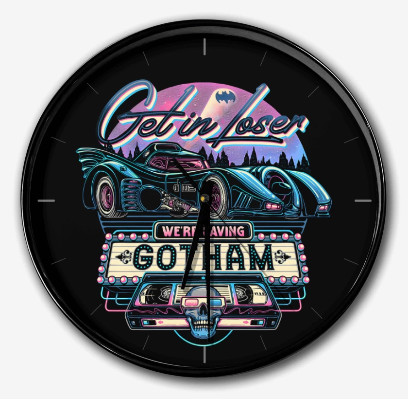 Reloj Negro de Salvando Gotham