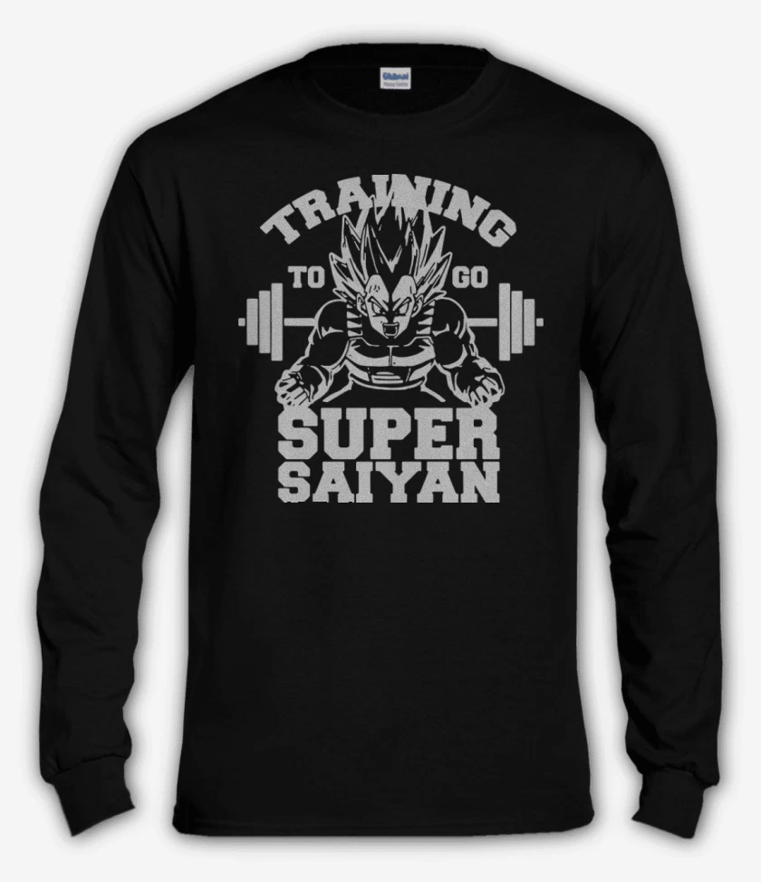 Polera manga larga Training to go super saiyan