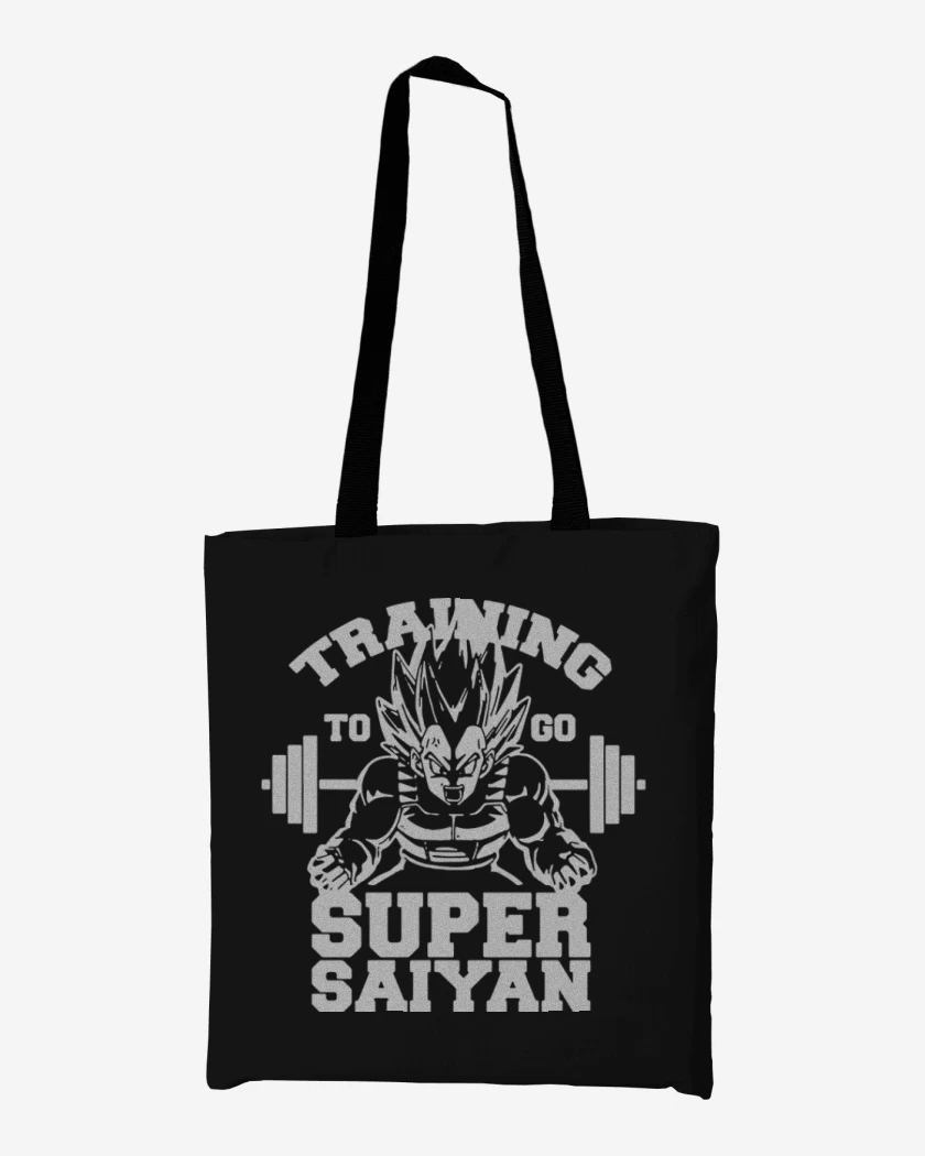 Totebag Training to go super saiyan
