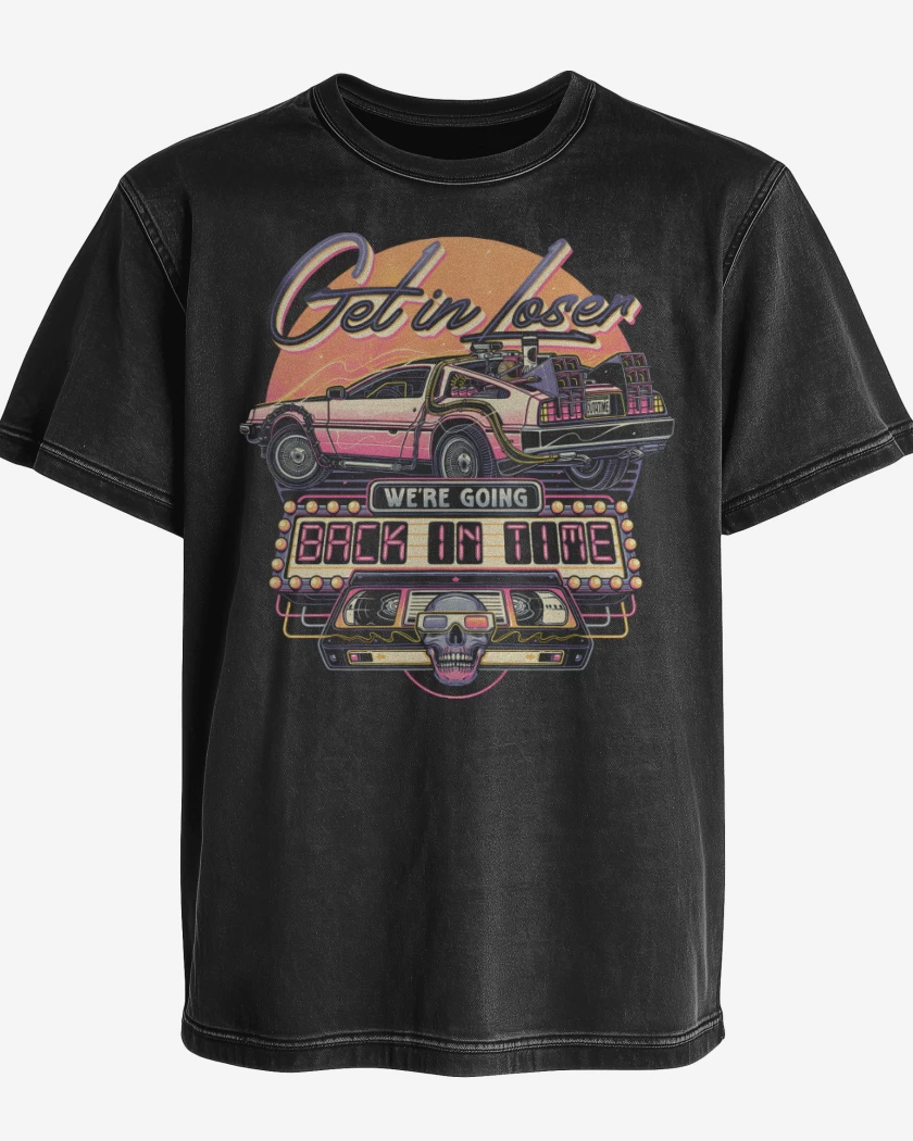 Polera desgastada Regresando en el Tiempo