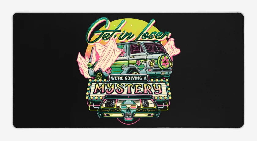 Mouse pad Gamer Resolviendo Misterios