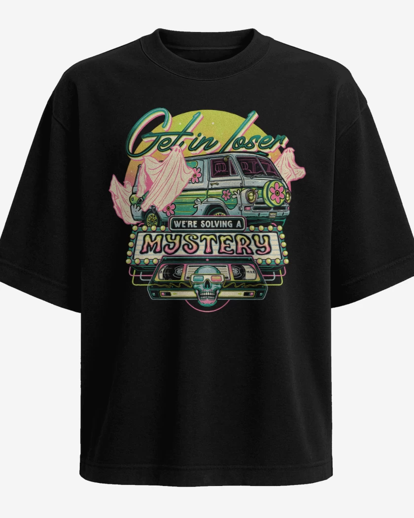 Polera Oversize Resolviendo Misterios