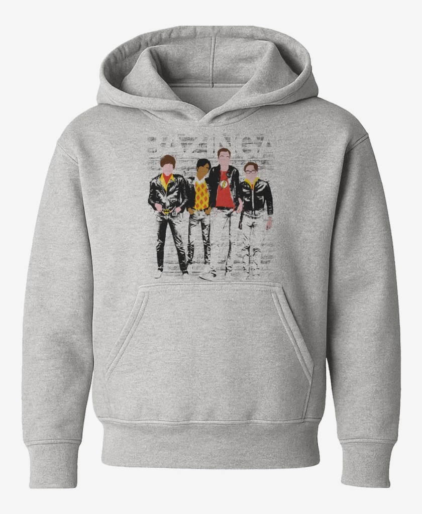 Poleron de niño Gris Melange de B.A.Z.I.N.G.A.