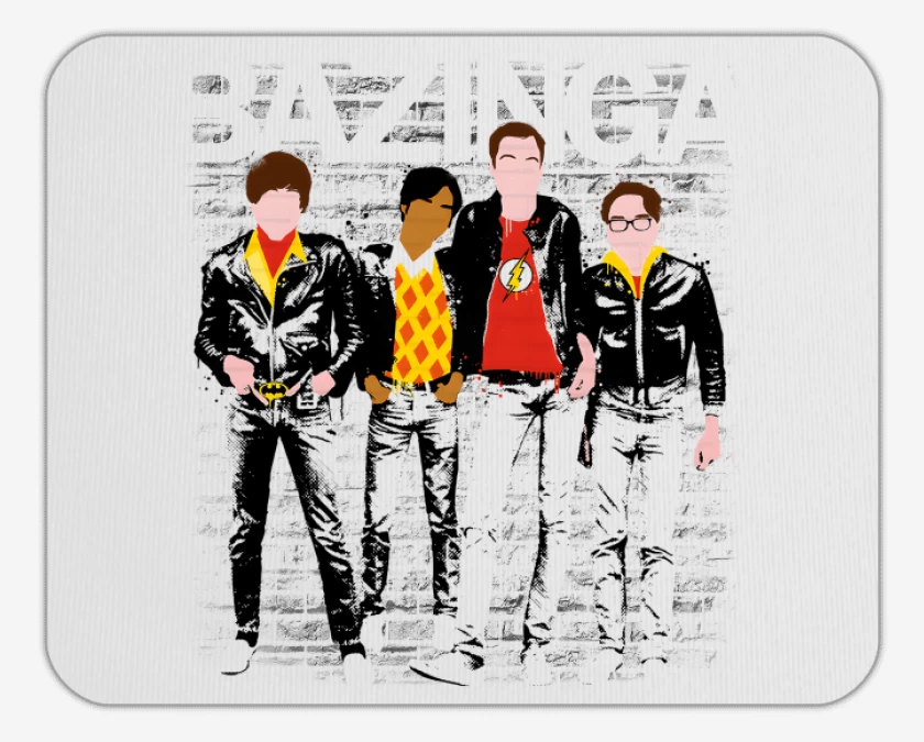 Mousepad B.A.Z.I.N.G.A.