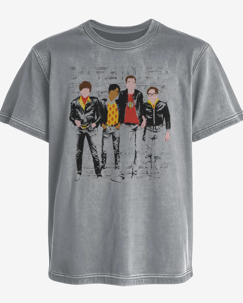 Polera desgastada B.A.Z.I.N.G.A.