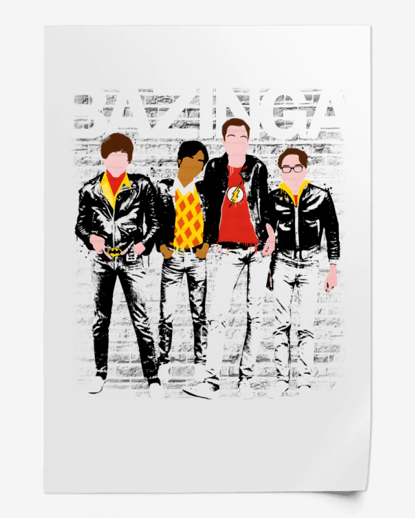 Print B.A.Z.I.N.G.A.