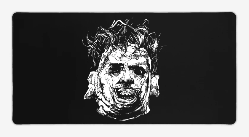 Mouse pad Gamer Cara de Cuero