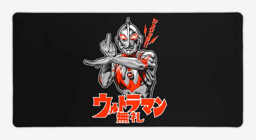 Mouse pad Gamer Negro de Ultrafuck