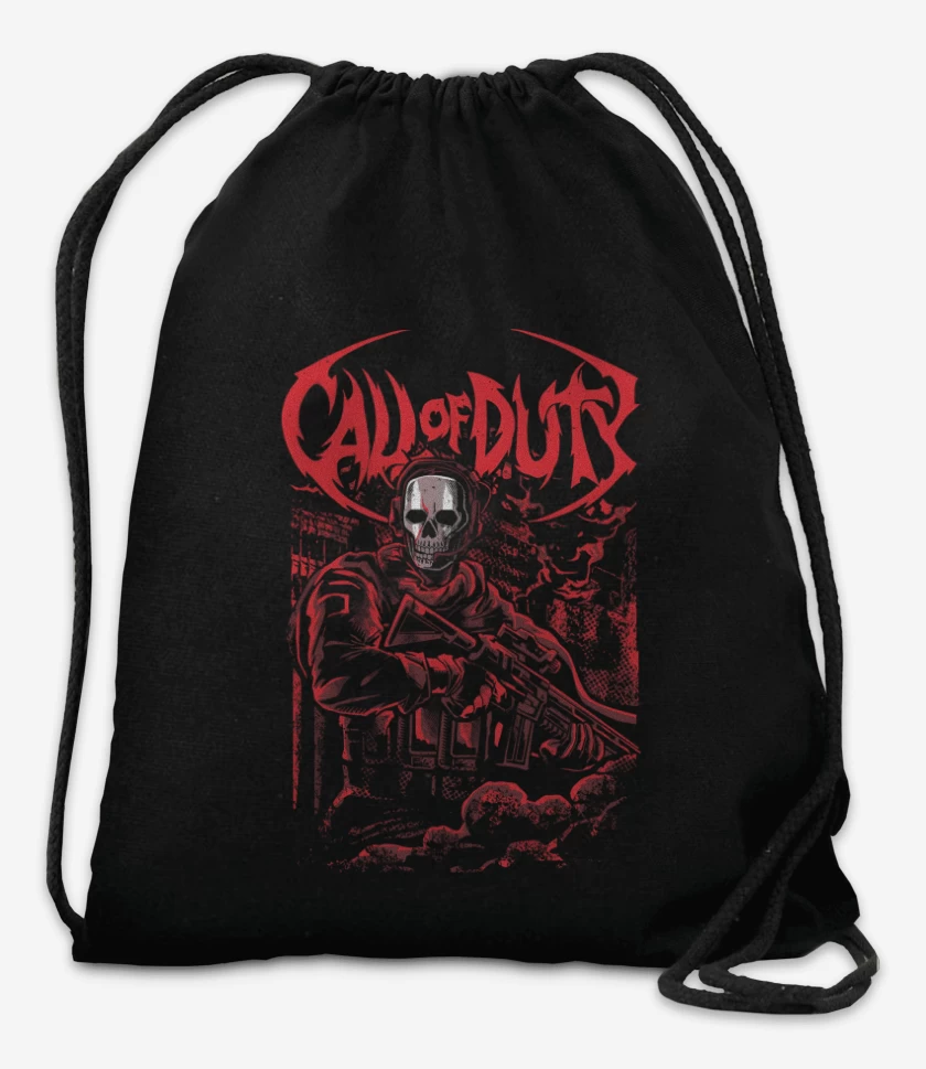 Mochila Negro de Fantasma de Guerra