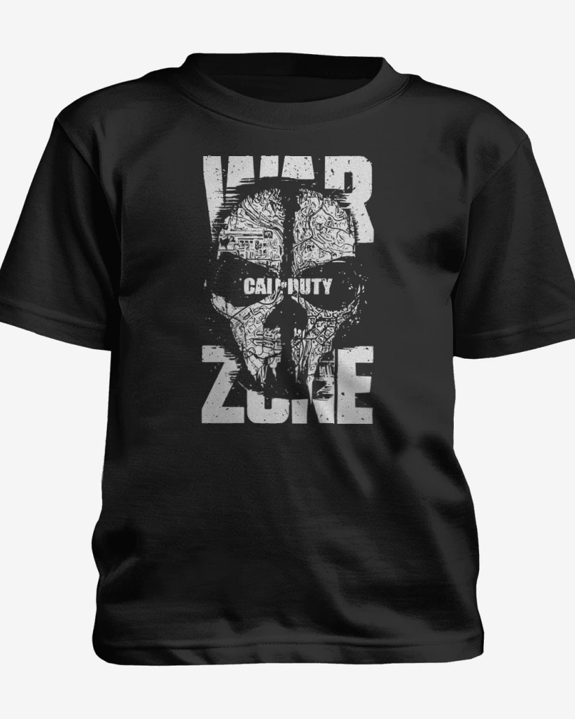 Polera de niño Negro de WarZone