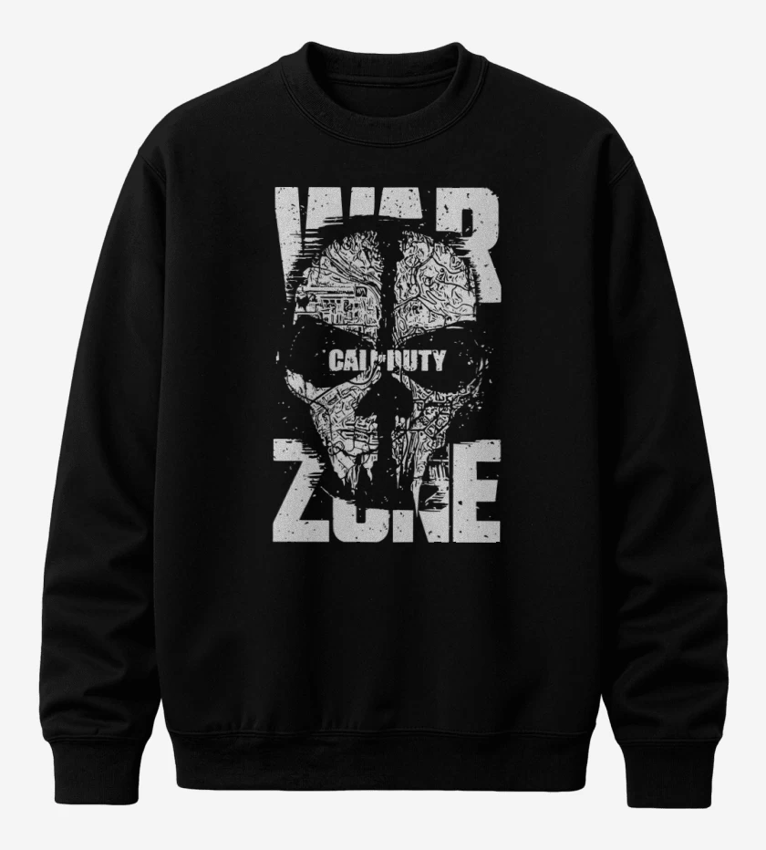 Poleron polo Negro de WarZone