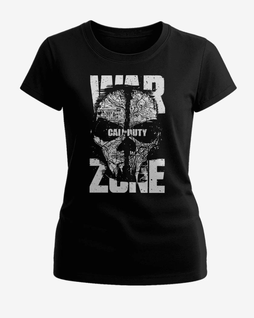 Polera de Mujer Negro de WarZone