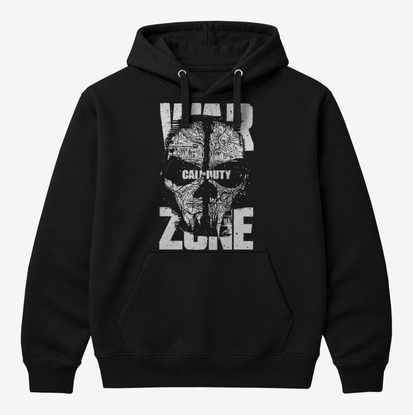 Polerón Canguro Negro de WarZone