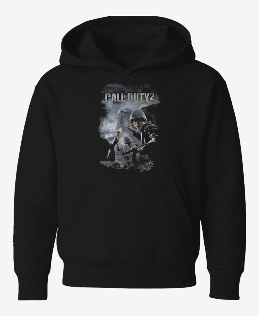Poleron de niño Negro de COD II