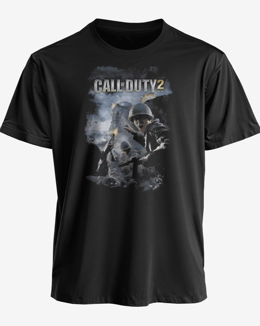 Polera premium Negro de COD II