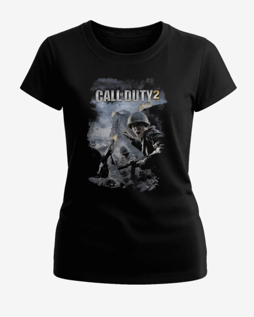 Polera de Mujer Negro de COD II