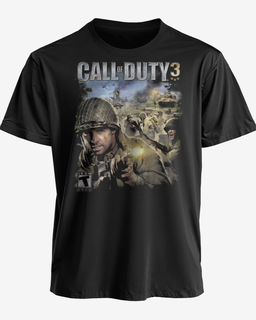 Polera premium Negro de COD III
