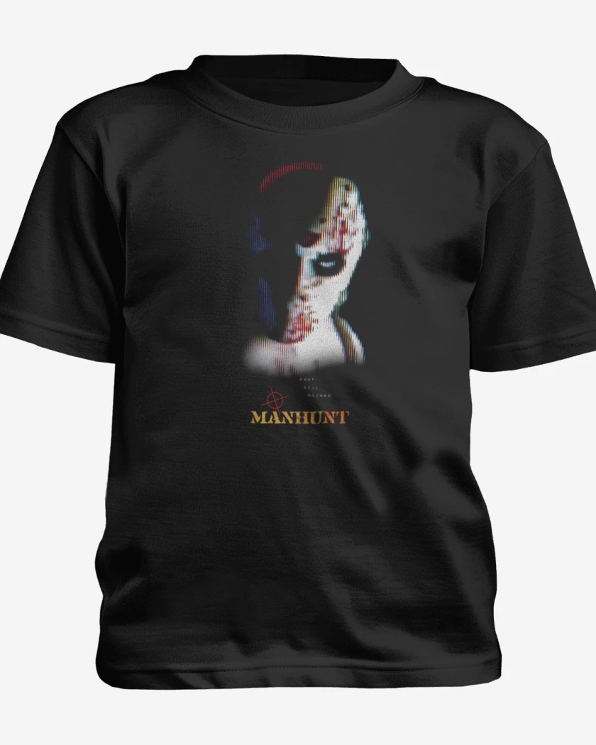 Polera de niño Negro de Manhunt