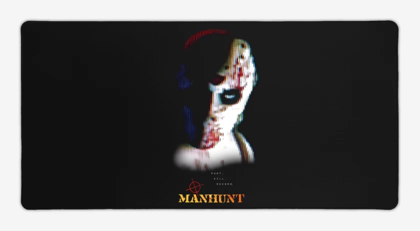 Mouse pad Gamer Negro de Manhunt