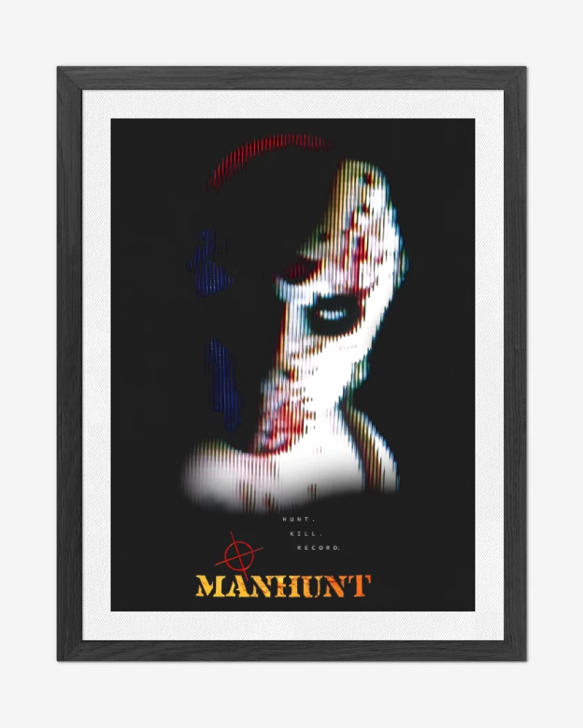 Cuadro decorativo Negro de Manhunt