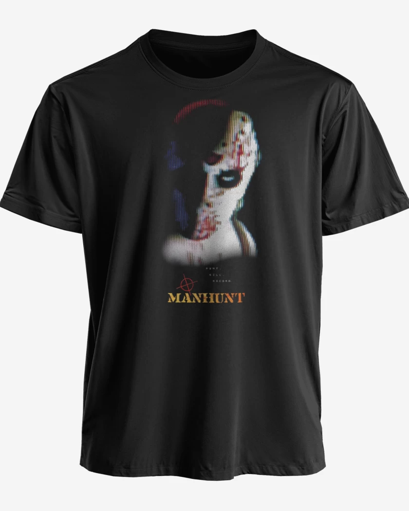 Polera premium Negro de Manhunt