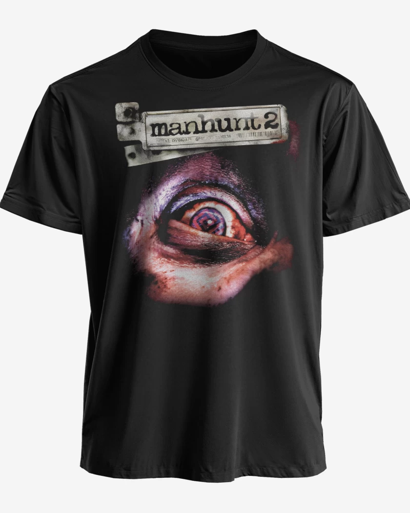 Polera premium Negro de Manhunt 2
