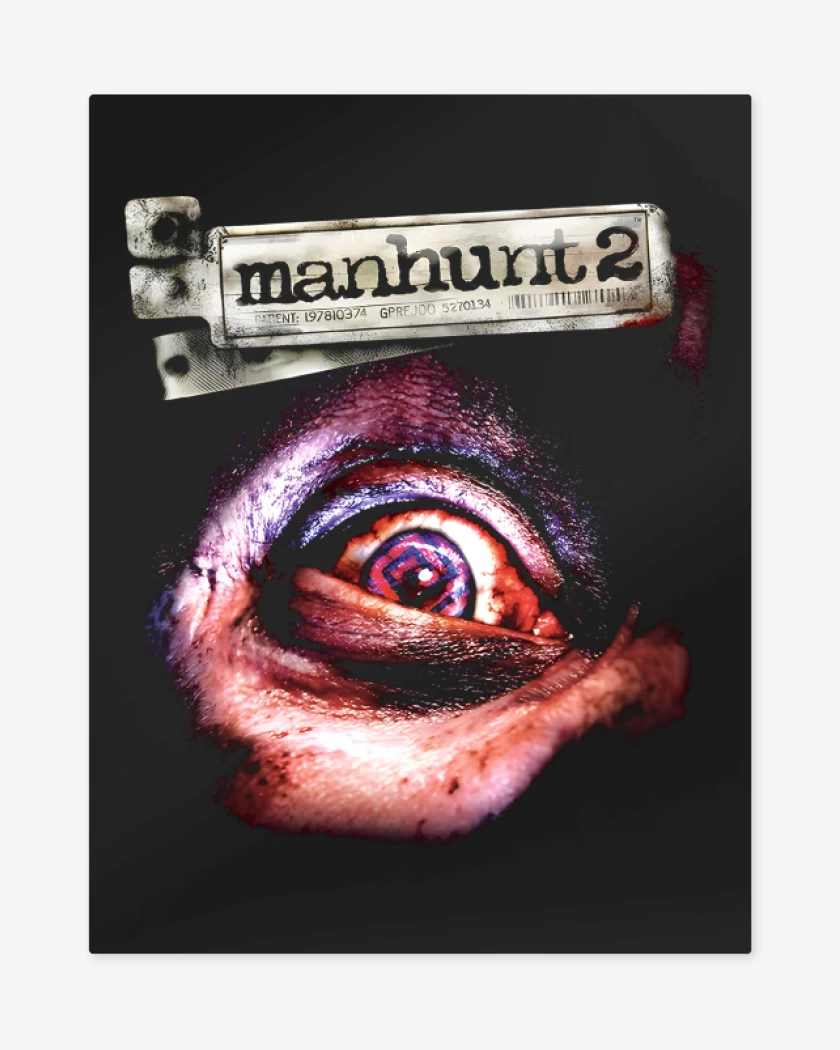 Print metalico Negro de Manhunt 2