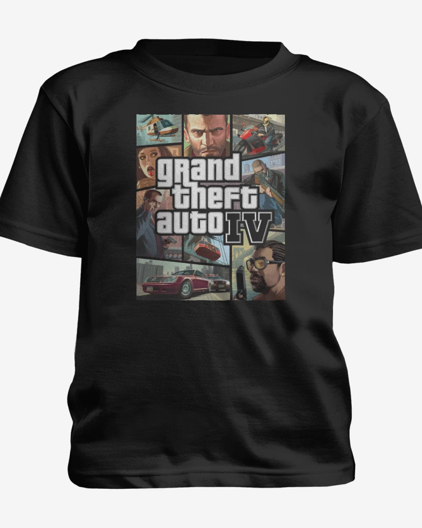 Polera de niño Negro de GTA IV