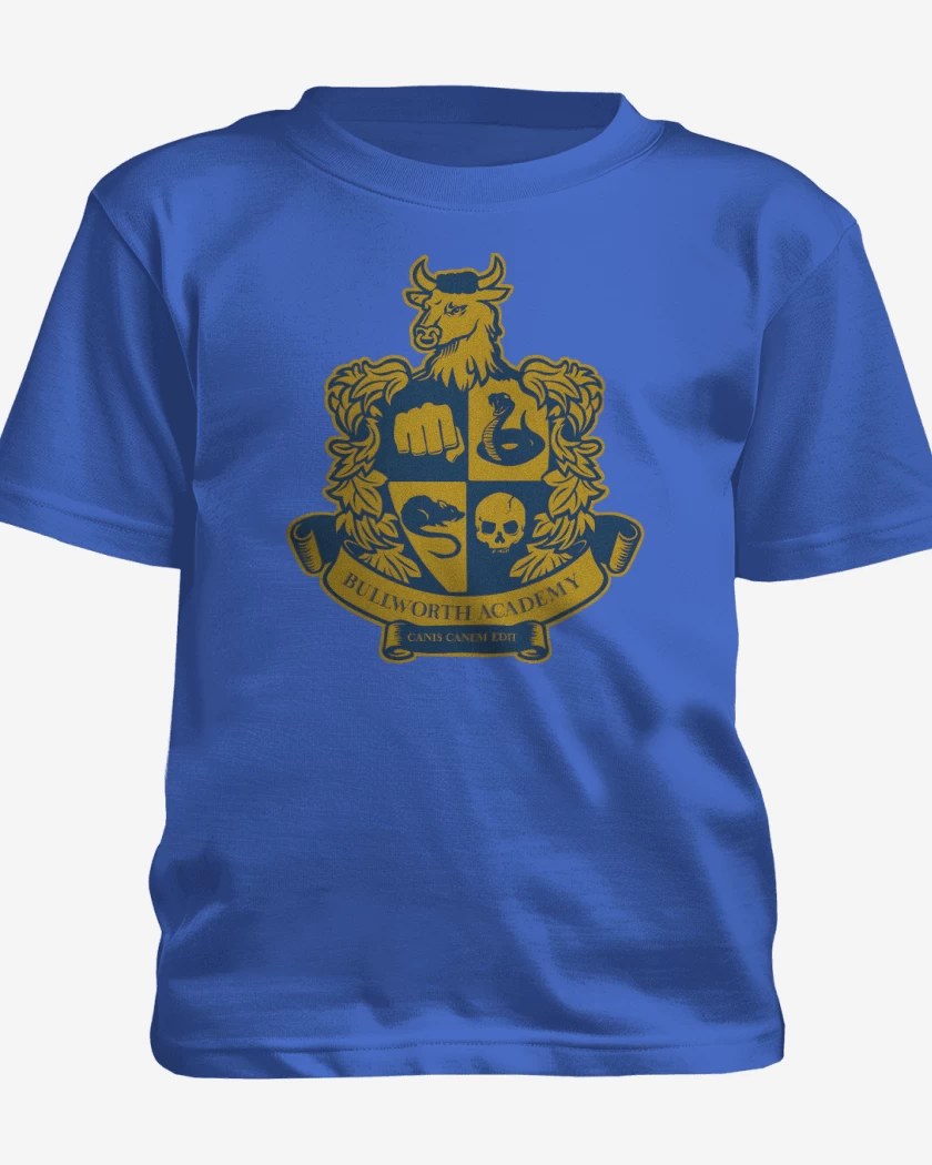 Polera de niño Azul Rey de Bullworth Academy