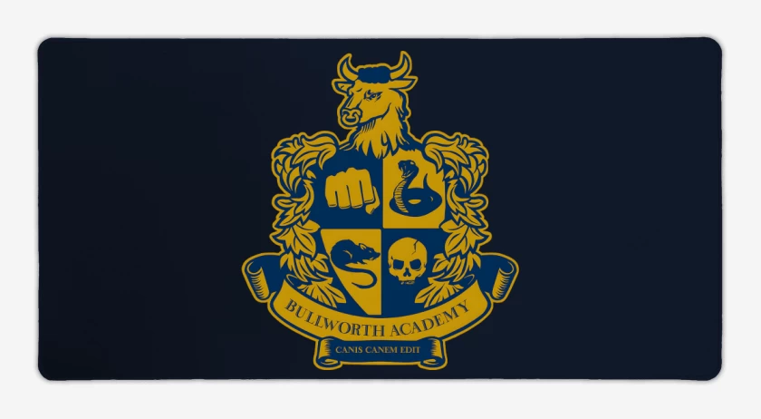 Mouse pad Gamer Azul Marino de Bullworth Academy