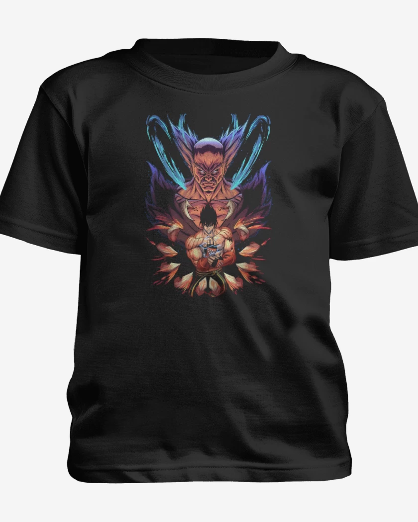 Polera de niño Negro de Mishima x Kazama