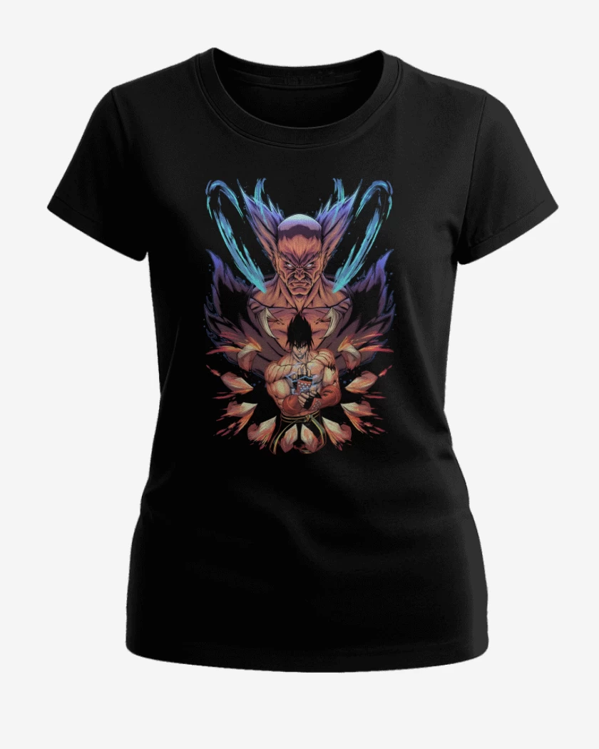 Polera de Mujer Negro de Mishima x Kazama